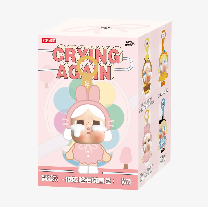 CRYBABY Crying Again Series-Vinyl Face Plush Blind Box